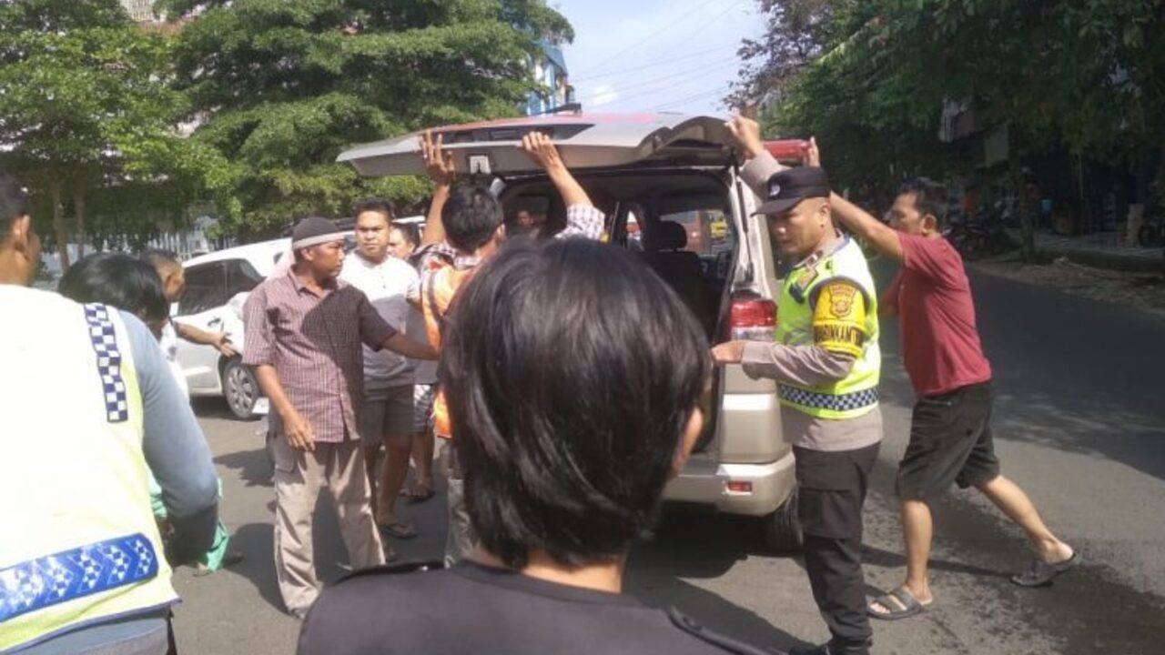 Gempar! “Mamang Ojek” Tewas Mendadak di Pasar Atas Baturaja, Diduga Serangan Jantung