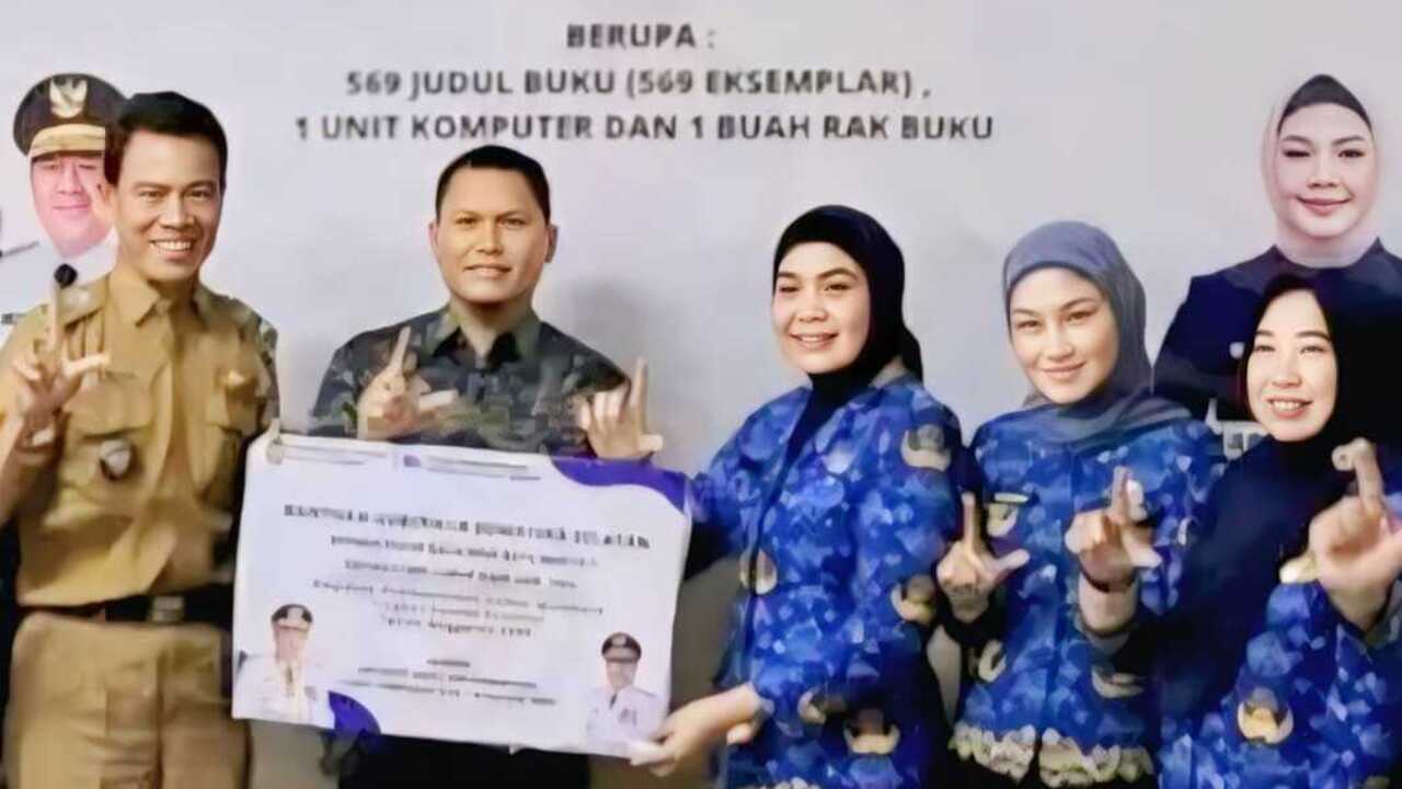 Desa di Ogan Komering Ulu Terima Bantuan Bahan Bacaan