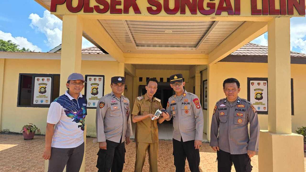 Operasi Senpi Musi 2025, Polsek Sungai Lilin Terima Penyerahan Senpi