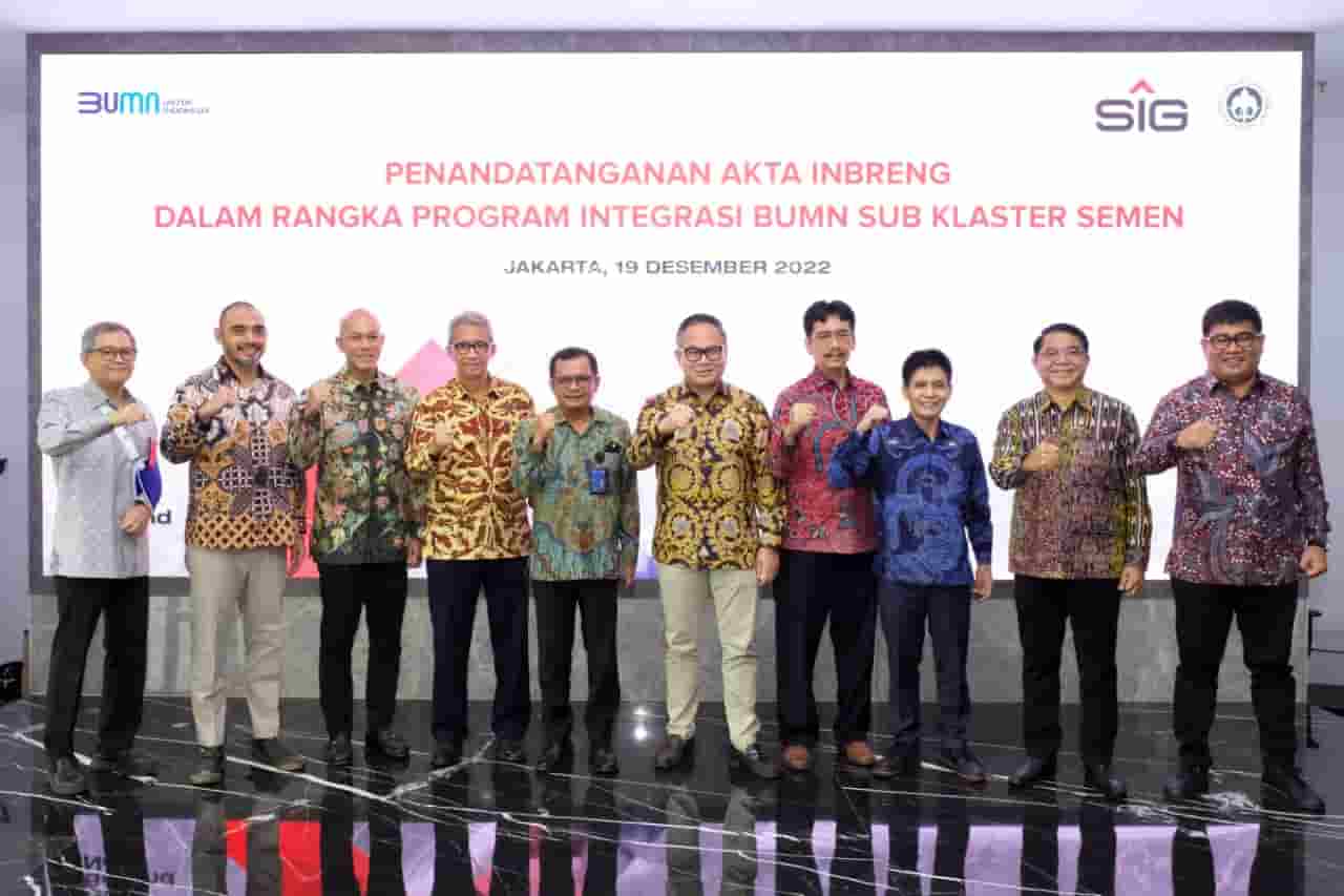 Pemerintah Resmi Alihkan 75.51 Persen Saham Semen Baturaja ke SIG