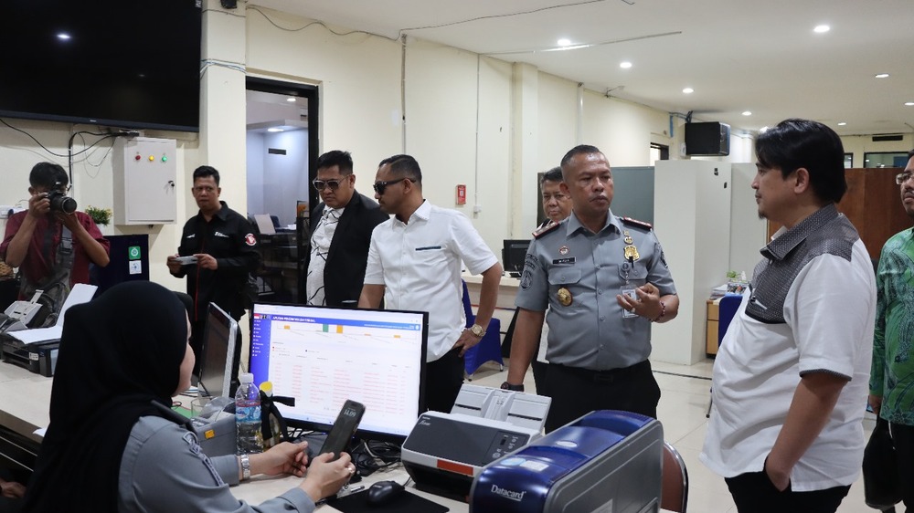 Komisi XIII DPR RI Tinjau UPT Pemasyarakatan dan Keimigrasian di Kota Palembang