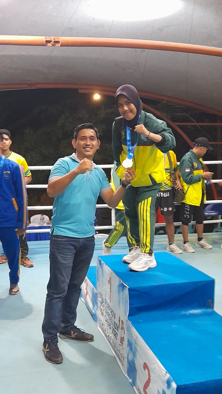 Kontingen Atlit Muaythai Muba Raih 2 Emas, 7 Perak dan 15 Perunggu Pada Porprov Sumsel XIV