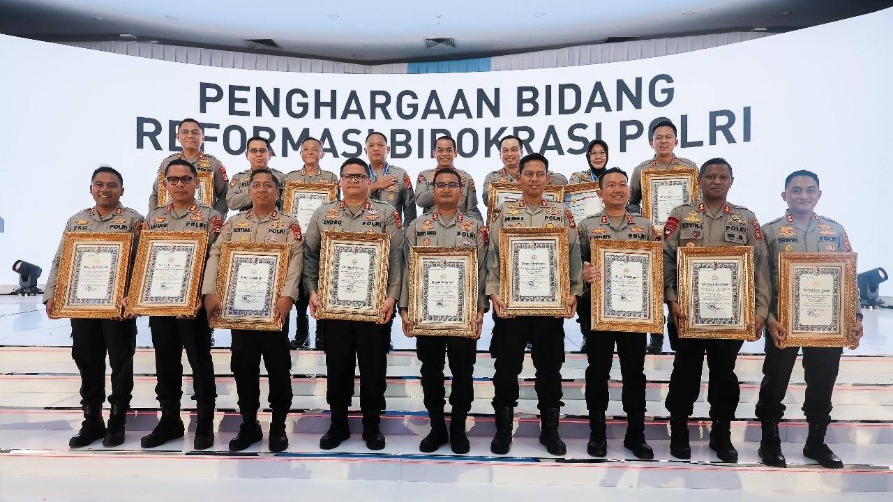 Pelayanan Publik Terbaik, Polres Prabumulih Raih Penghargaan Pelayanan Prima dari Kapolri