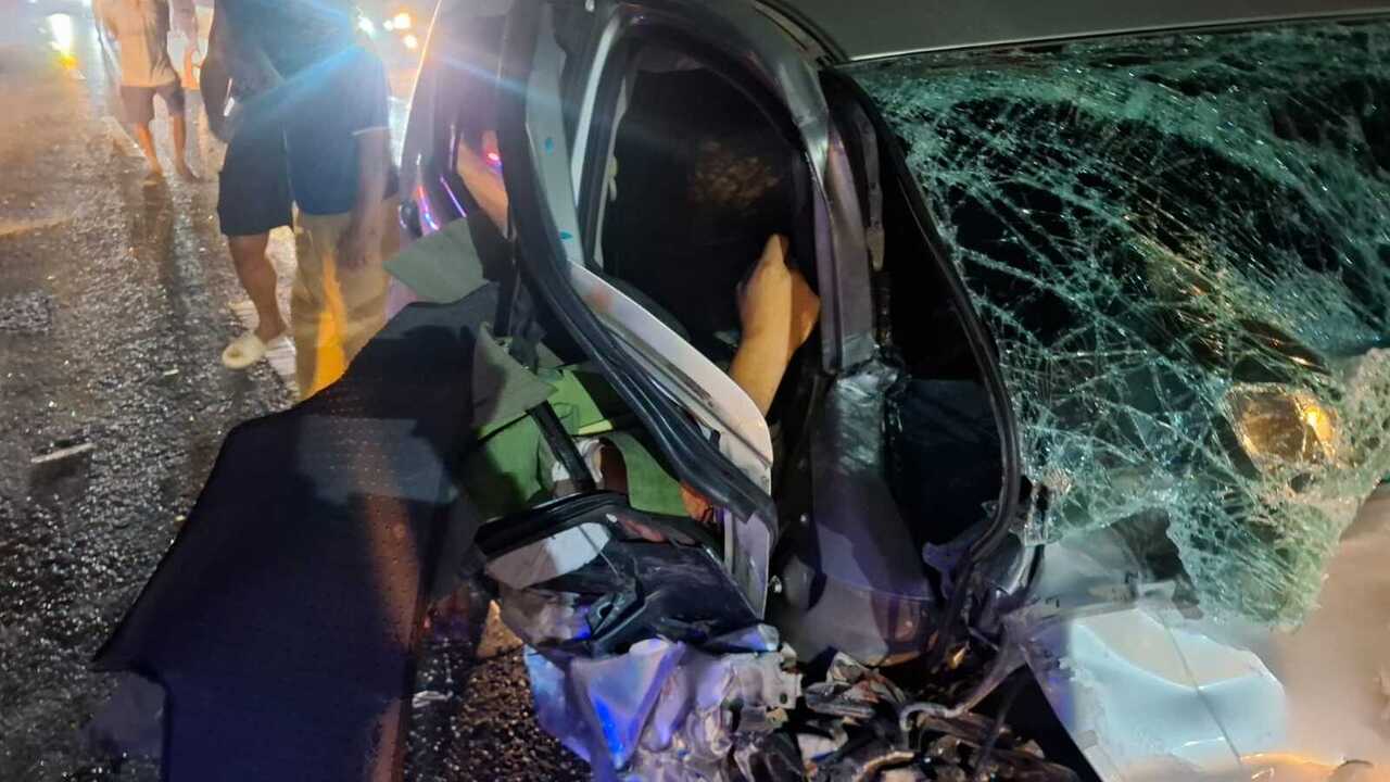 Tiga Kendaraan Laka Beruntun, 1 Tewas, 2 Luka Ringan