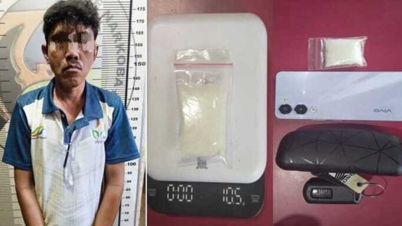 Diduga COD 10,5 Gram Sabu, Seorang Pengedar Ditangkap Unit II Satresnarkoba Polres Prabumulih