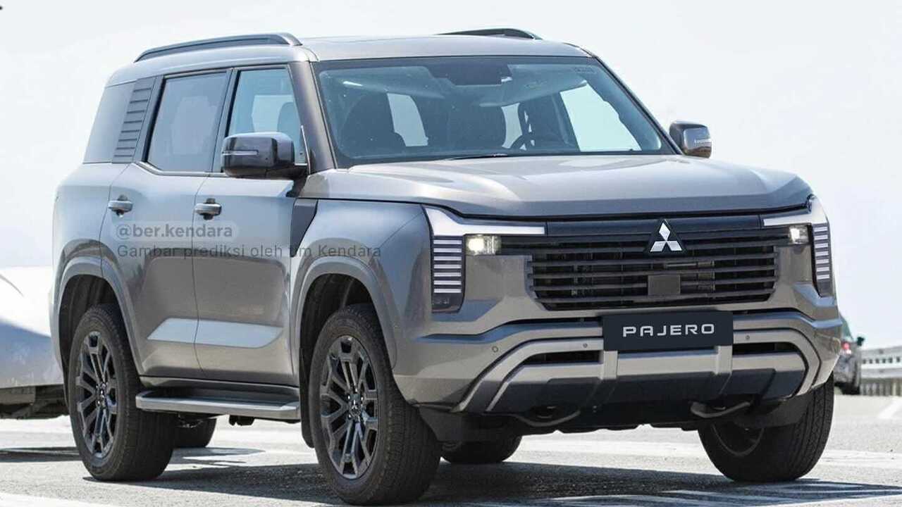 Render Pajero 2026 Bermunculan, Akankah Jadi Pajero Paling Canggih Sepanjang Sejarah?