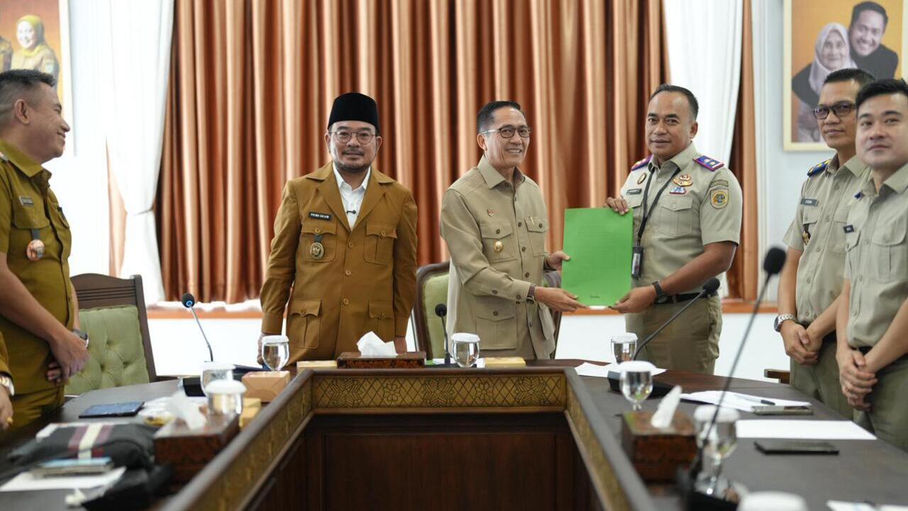 Percepat Pembangunan Sekolah Rakyat hingga Mini Zoo, Walikota Ratu Dewa Gandeng BPN Kelola Aset 