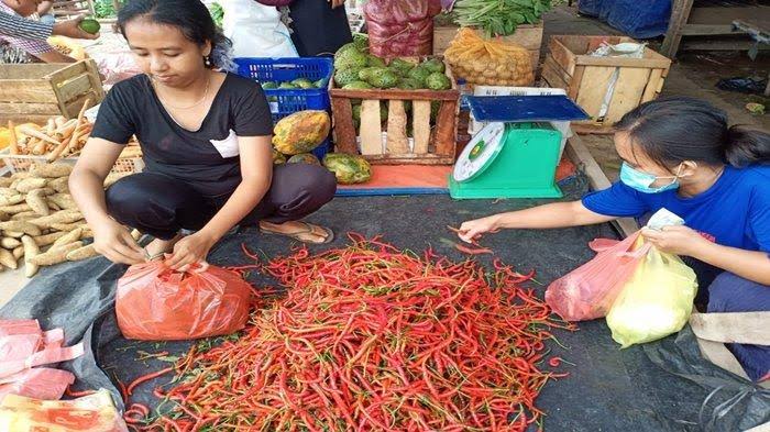 Harga Cabai Merah di Baturaja Tembus Rp85.000 Per Kilogram