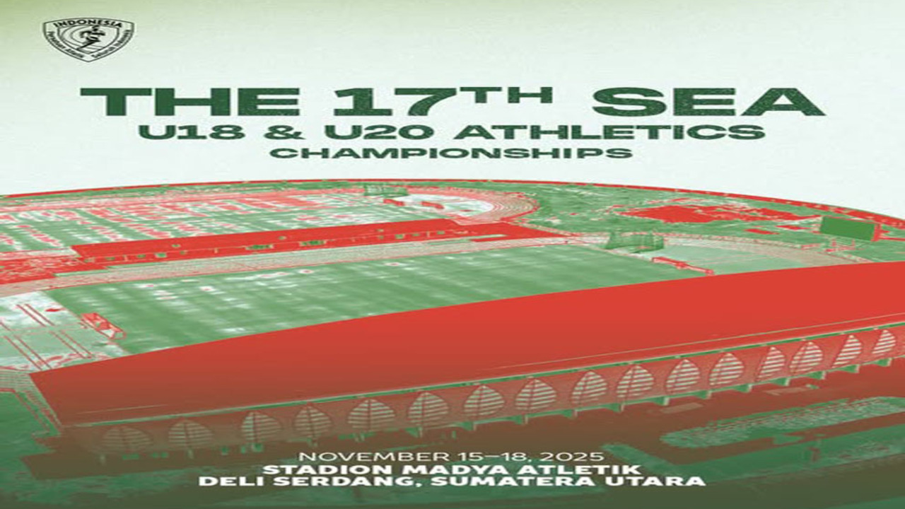 U18–U20 Athletics Championships 2025: 55 Atlet Muda Indonesia Siap Berlaga