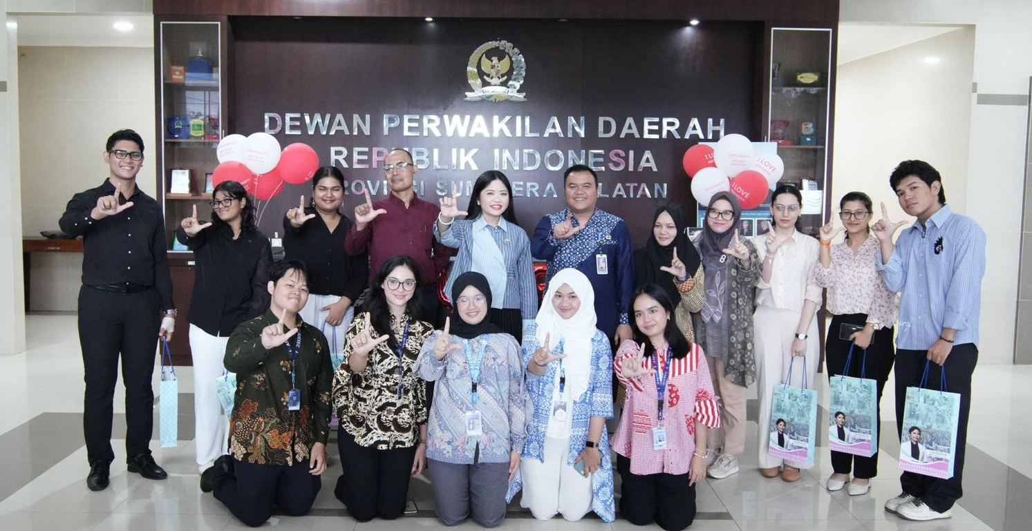 Anggota DPD RI Ratu Tenny Leriva Apresiasi Peserta Pertukaran Mahasiswa Unsri: Dorong Pendidikan Berkualitas