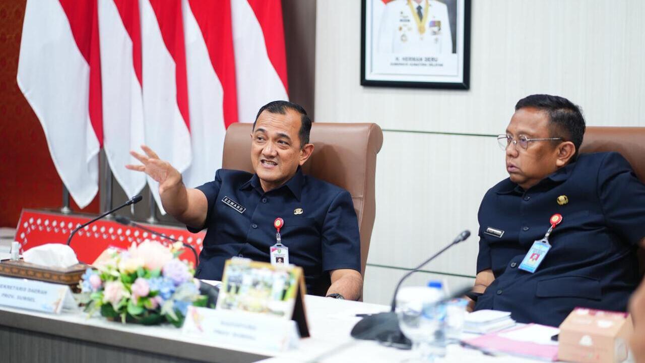 Pemprov Sumsel Matangkan Persiapan Sriwijaya Dempo Run 2025 Dipimpin Sekda Edward Candra