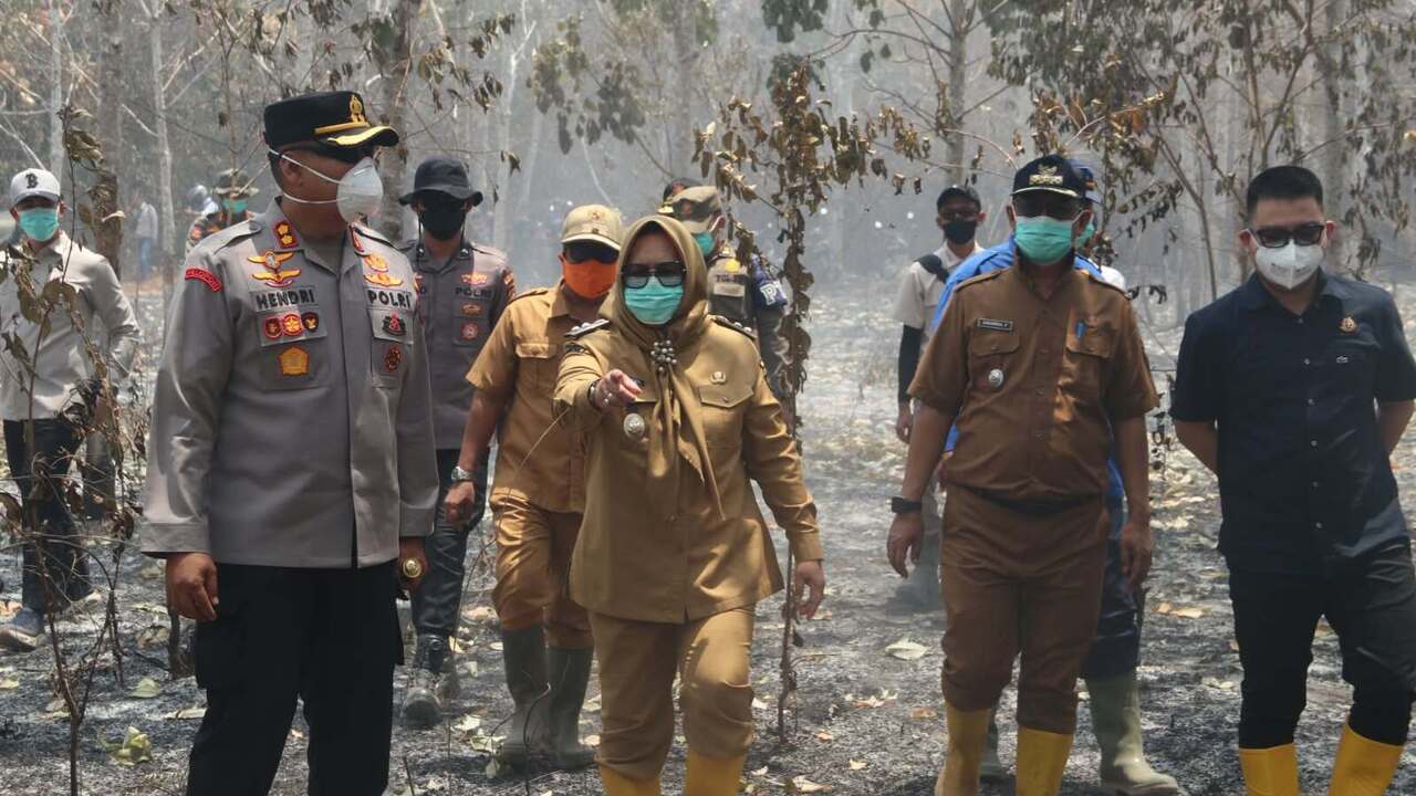 Karhutla Dekati Pemukiman, Satgas  Maksimalkan Pemadaman