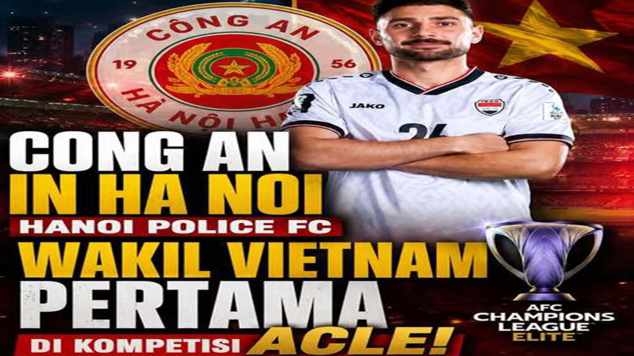 Hasil AFC Champions League Elite: Cong An Hanoi Bungkam Adelaide United 2-0. 