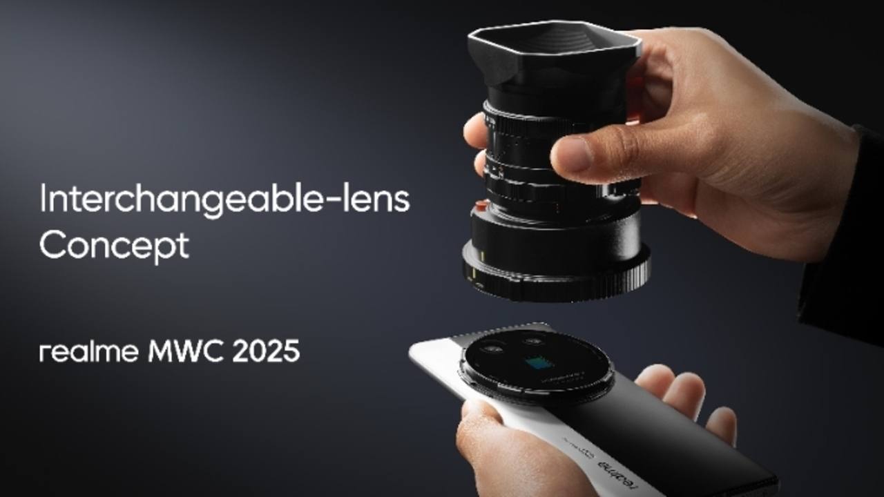 Realme Perkenalkan Konsep Interchangeable-lens di MWC 2025: Masa Depan Fotografi Mobile?