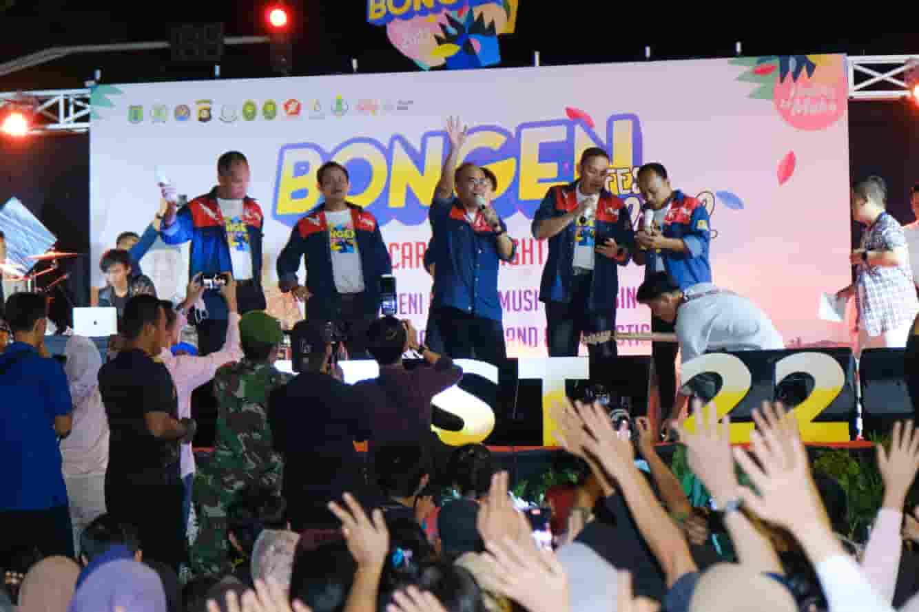 Ribuan Warga Muba Tumpah Ruah Ramaikan Festival Bongen