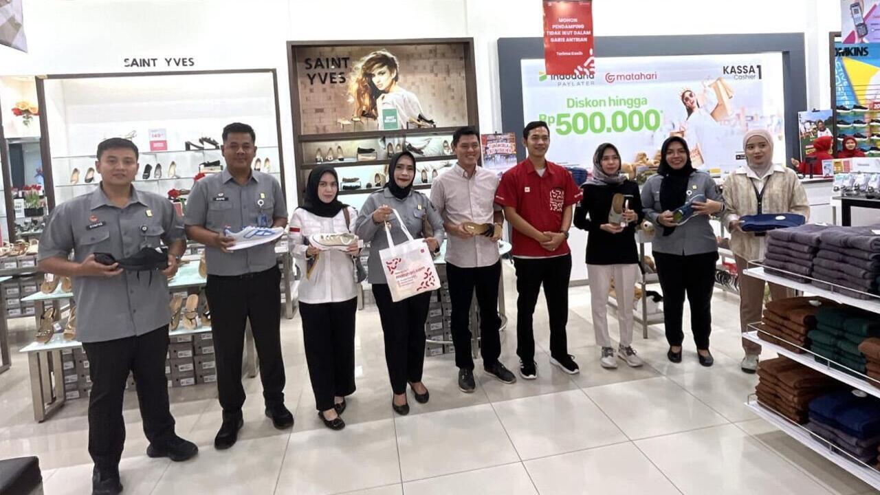 Kemenkum Sumsel Pantau Pusat Perbelanjaan Berbasis KI