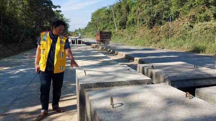 Progres Perbaikan Jalan Lingkar Prabumulih Capai 15,2 Persen