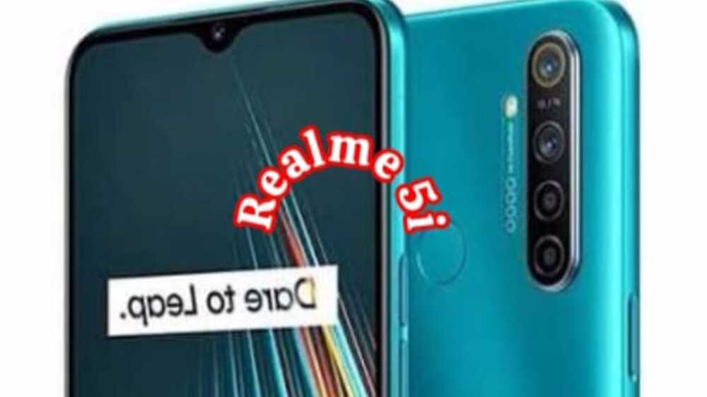 Realme 5i Layar Lebar Berukuran 6,52 Inci Simpel dan Elegan 