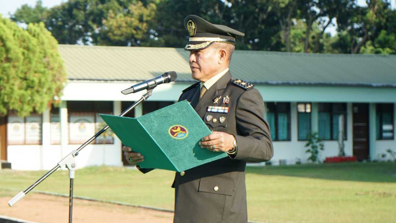 Kasdim 0402/OKI Tegaskan Pentingnya  Memperkokoh Ideologi Pancasila