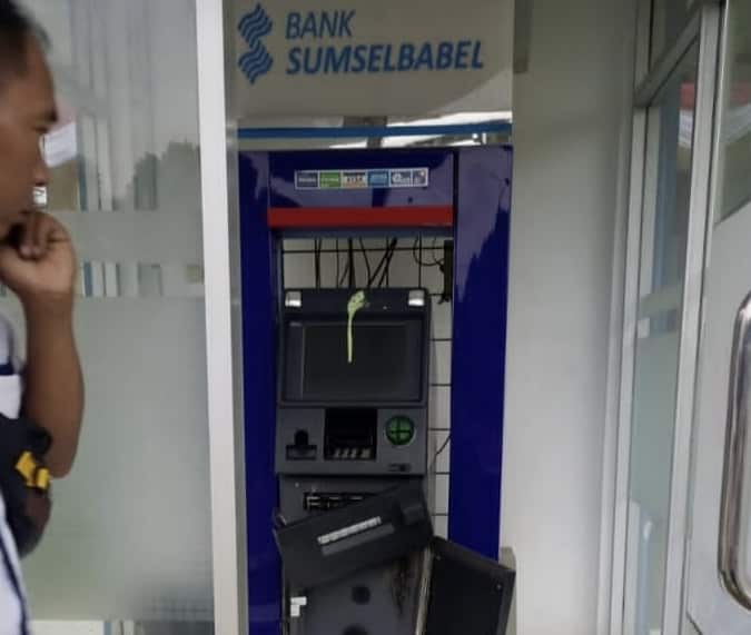 ATM BSB di Lingkungan Pemkab Empat Lawang Dibobol Maling