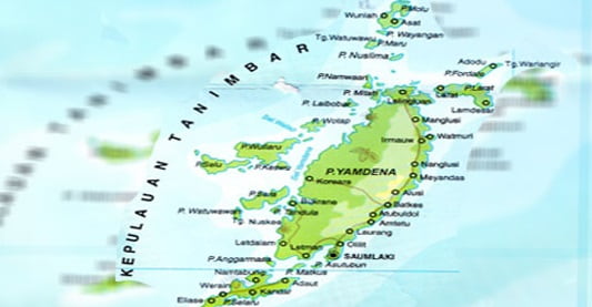 Batas Wilayah Kabupaten Kepulauan Tanimbar Ibukota Provinsi Maluku Tenggara Raya Pemekaran Provinsi Maluku