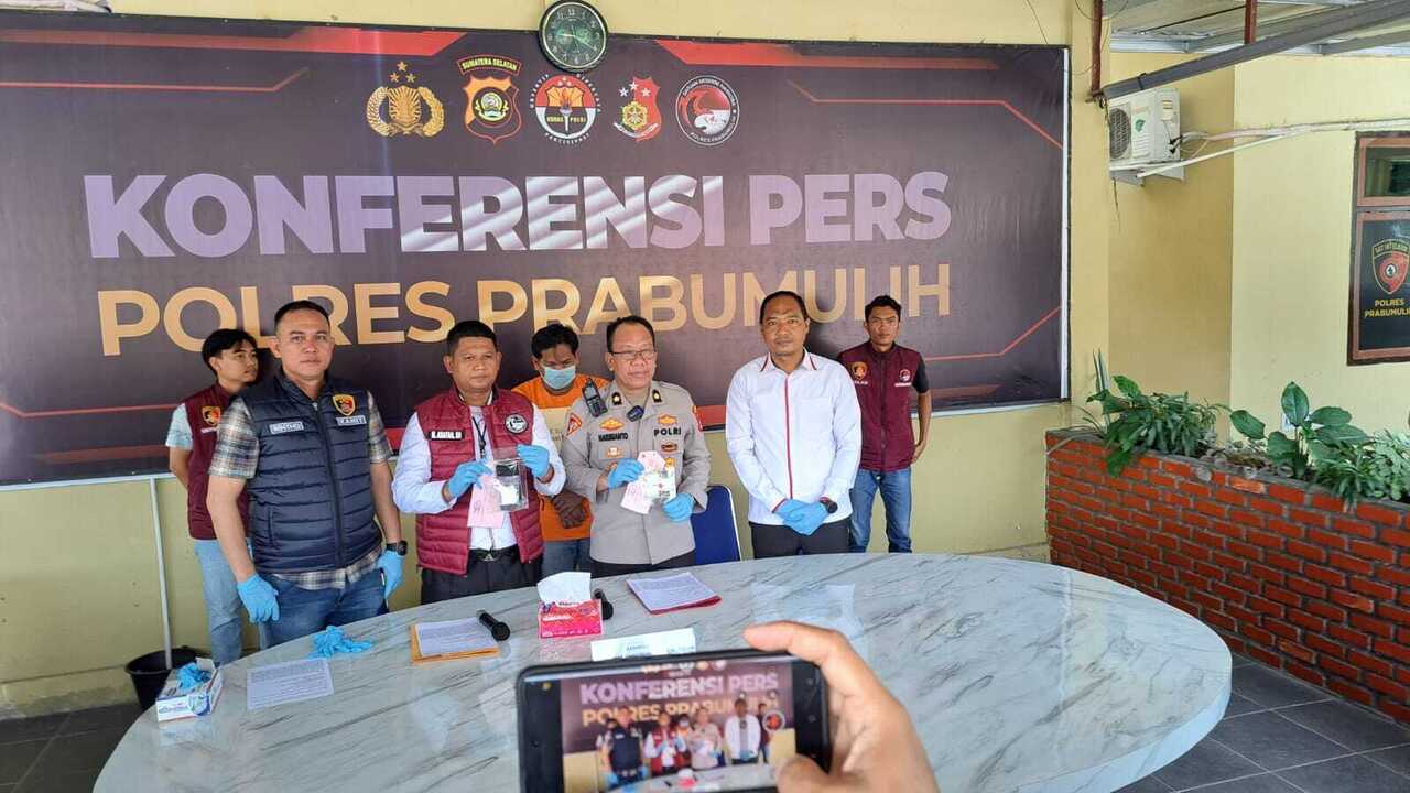 Resahkan Warga, Pengedar Narkoba Asal PALI Digerebek di Prabumulih,