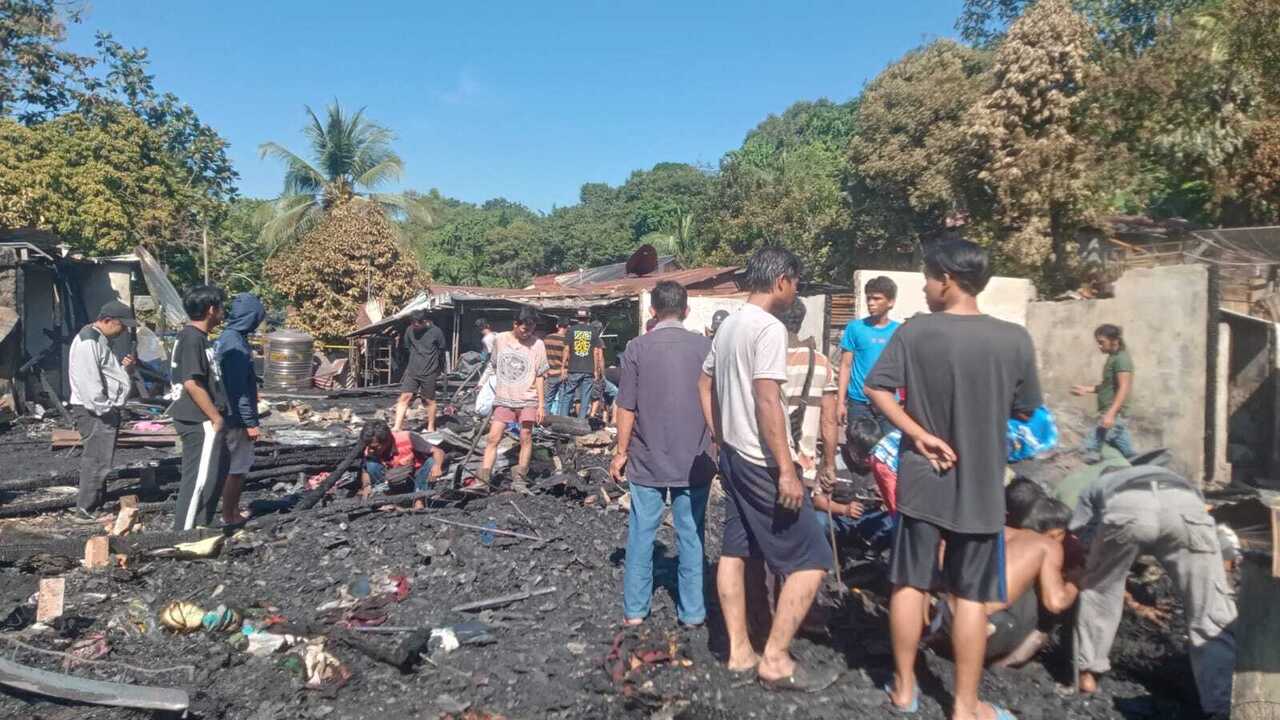 Tanjung Enim Membara, 7 Rumah Hangus Terbakar