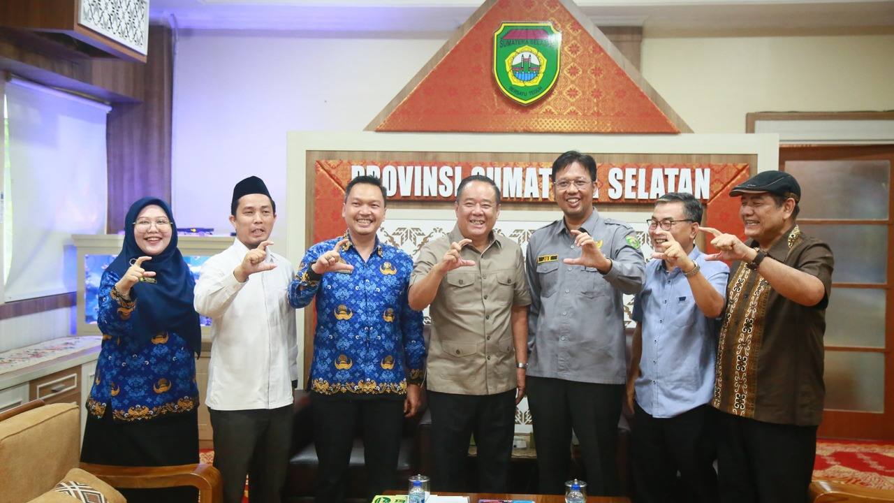 Pemprov Sumsel dan KID Perkuat Sinergi Dorong Keterbukaan Informasi Publik