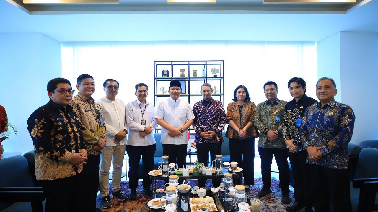 Gubernur Herman Deru Terima Konjen Malaysia, Bahas Peluang Besar Investasi dan Penerbangan Langsung Kuala Lump