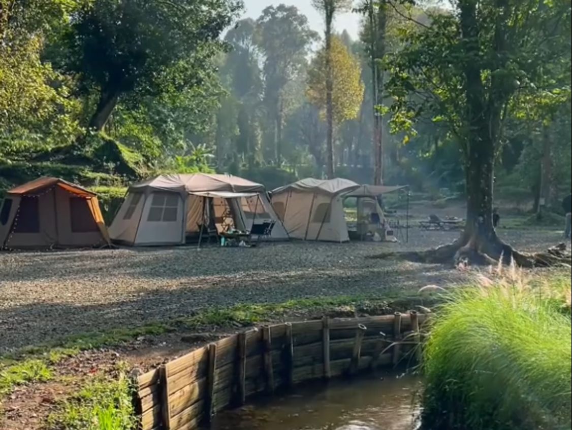 Nikmati Suasana Drama Korea di Rengganis Camp Site, Tempat Camping Hits di Ciwidey Bandung