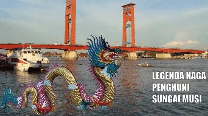 Legenda ‘Naga’ Sungai Musi, Kemunculannya Pertanda Musibah, Mitos atau Fakta?