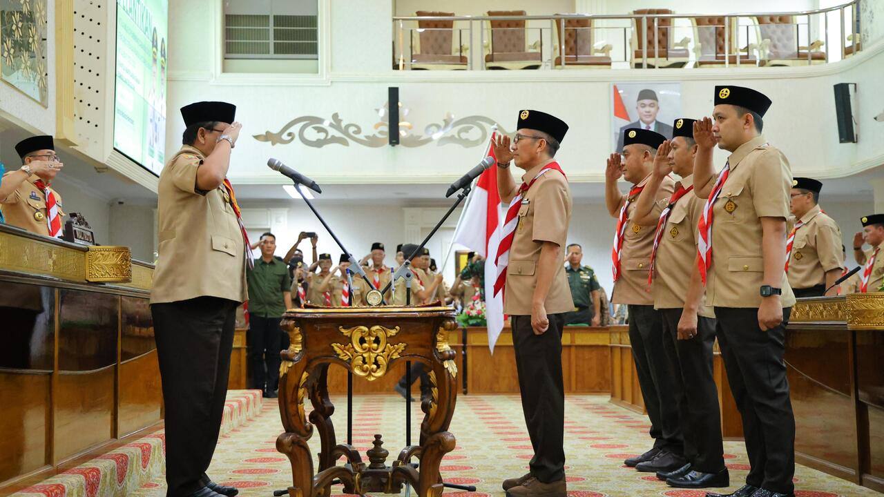 Ratu Dewa Pimpin Majelis Pembimbing Pramuka Palembang, Siap Hidupkan Semangat Kepramukaan
