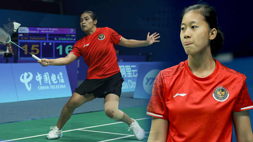 Asian Games 2022 Badminton: Gregoria Mariska Mengagumkan, Putri KW Terhenti 