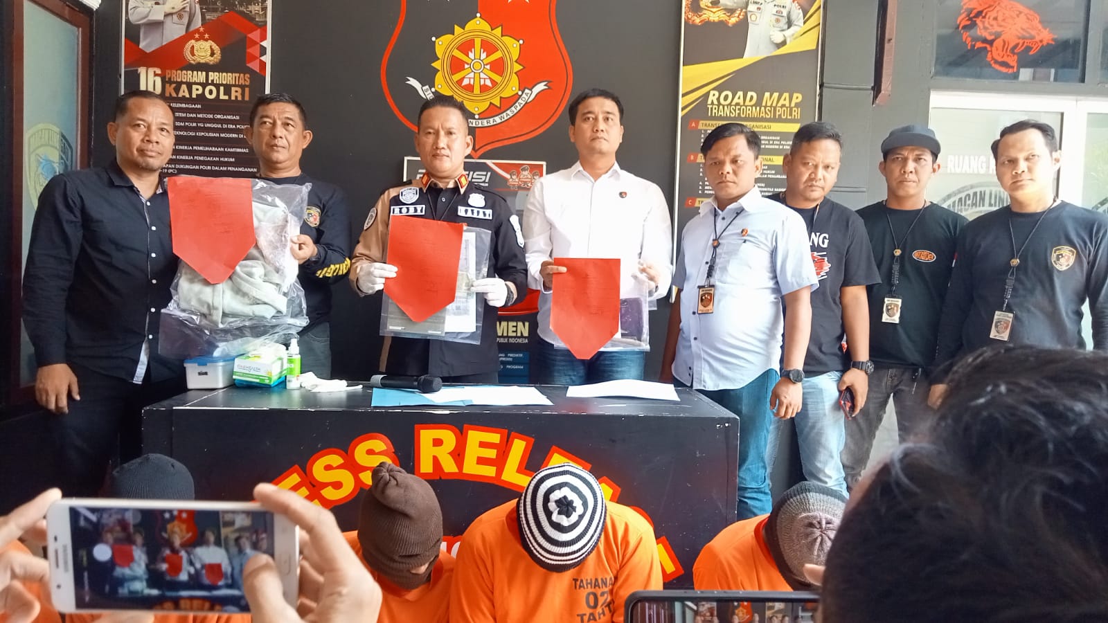 Polres Lubuklinggau Peringkat Empat Ungkap Kasus Operasi Sikat Musi 2023 di Polda Sumsel