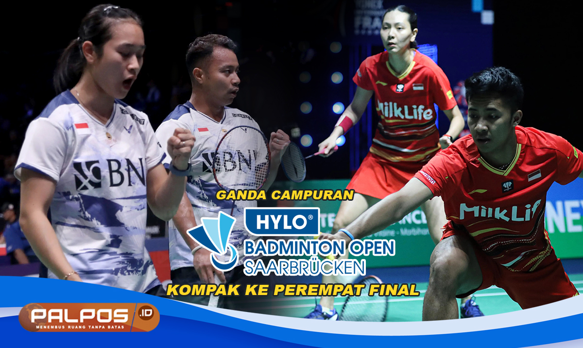 Hasil Hylo Open 2023: Dua Ganda Campuran Kompak ke Babak Perempat Final