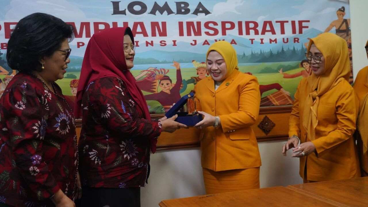 BKOW Sumsel dan BKOW Jatim Sepakat Perkuat Sinergi Program Pemberdayaan Perempuan