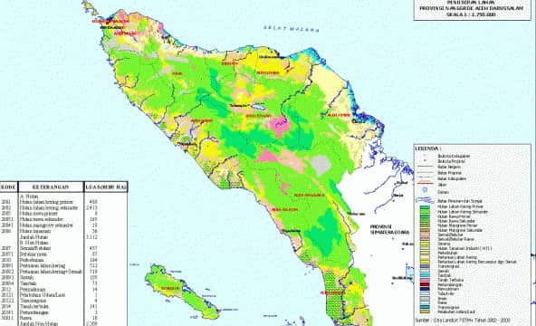 Profil Kota dan 5 Kabupaten Calon Provinsi Aceh Leuser Antara Pemekaran Provinsi Aceh