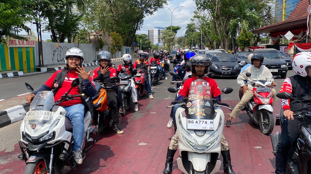  Convoy Merdeka: Komunitas Honda Sumatera Selatan Rayakan HUT RI ke-79 dengan Semangat Persatuan