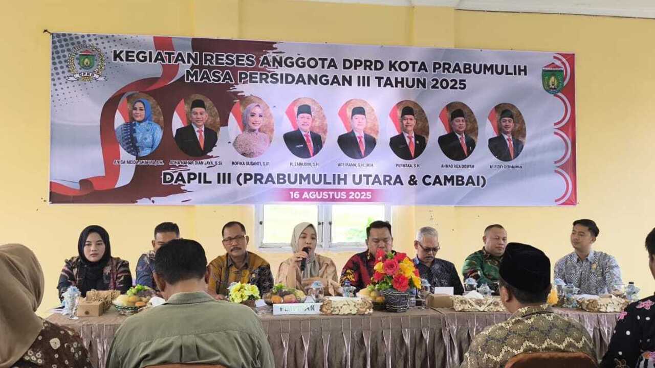 Reses DPRD Kota Prabumulih Serap Aspirasi Masyarakat di Tiga Daerah Pemilihan