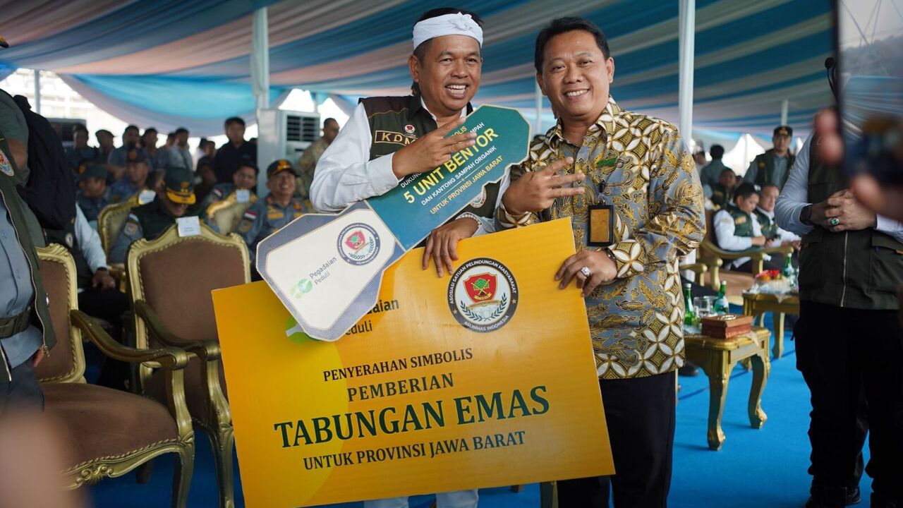 Pegadaian Palembang Dukung Gerakan Pilah Sampah ASLINMAS, Salurkan Bantuan ke 5 Provinsi