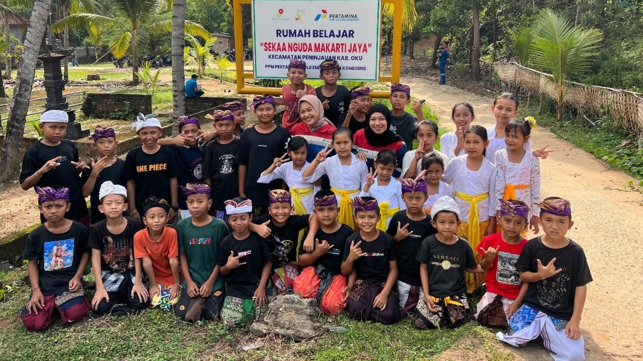 Melestarikan Budaya Lokal, PHE Ogan Komering dan Masyarakat Kolaborasi Gelar Festival Sekaa Nguda Makarti Jaya