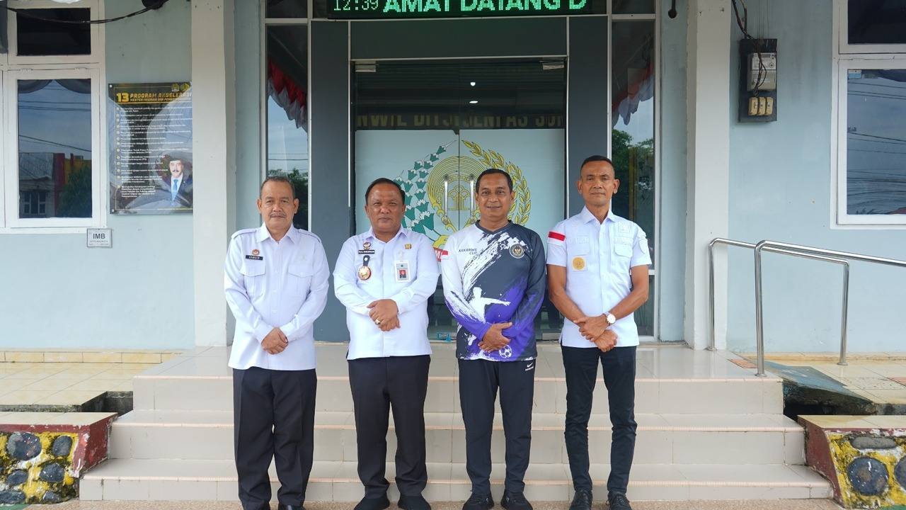 Kakanwil Kemenkum Sumsel Tingkatkan Koordinasi dengan Kakanwil Ditjen Pemasyarakatan