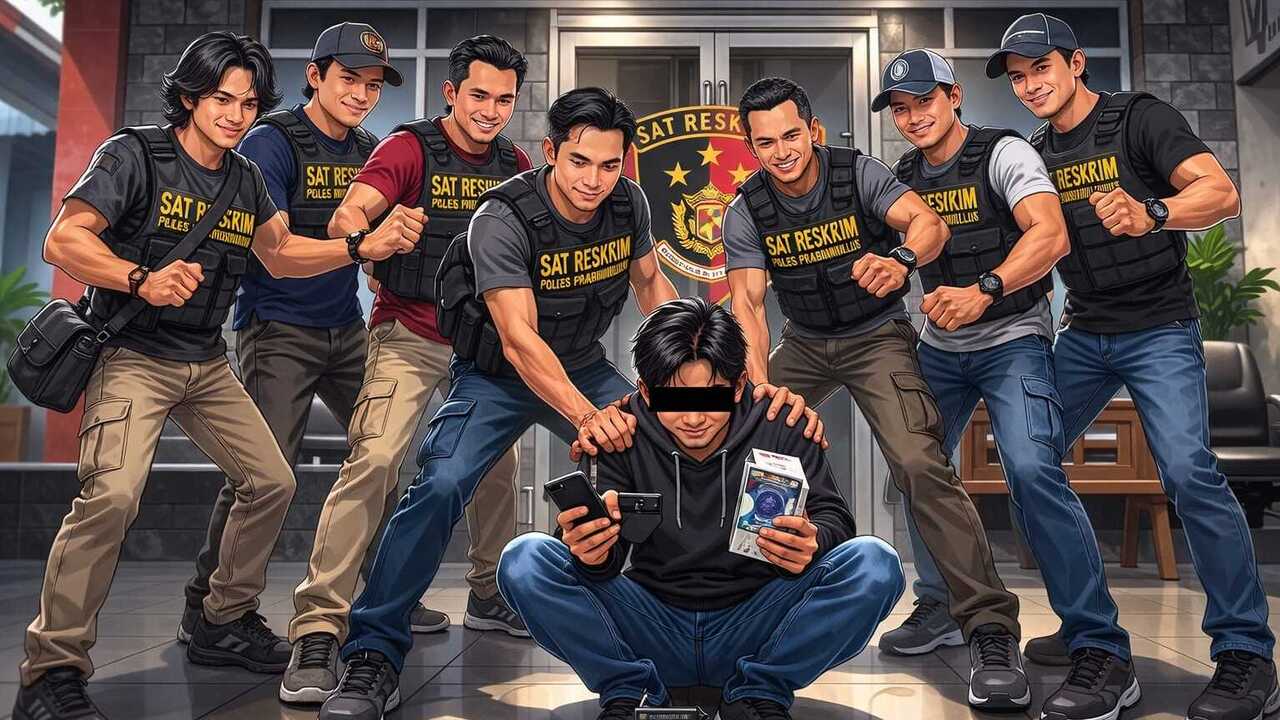 Tekab Polres Prabumulih Ringkus Pelaku Pencurian, Satu Unit HP Tecno Spark Go 2023 Diamankan