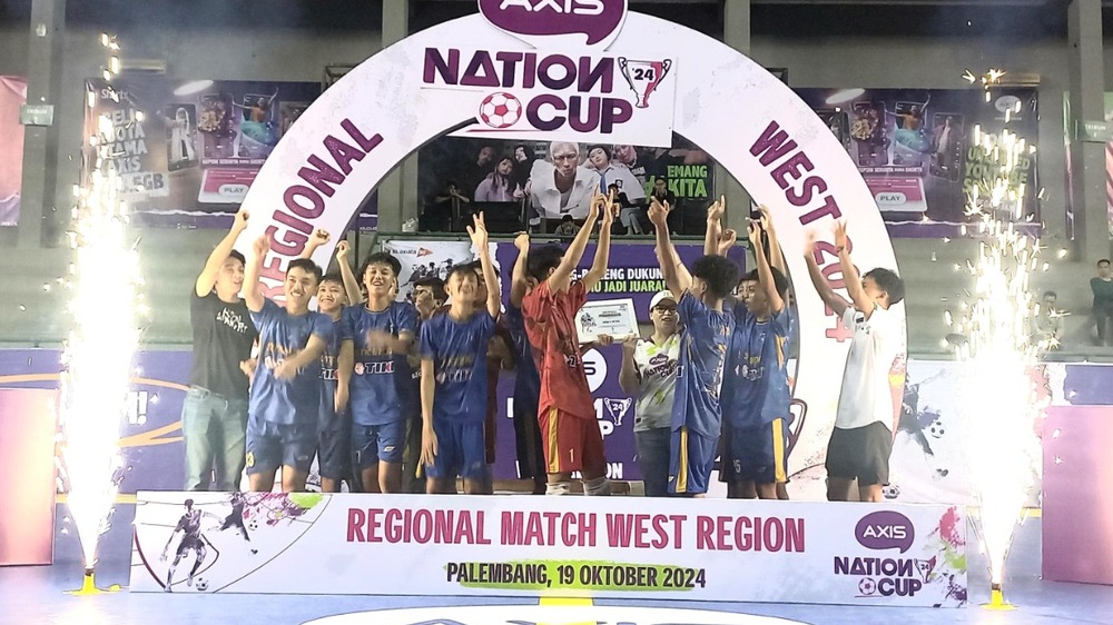 Raih Juara, SMAN 4 Metro Lampung Wakili Sumatera di Grand Final AXIS Nation Cup 2024