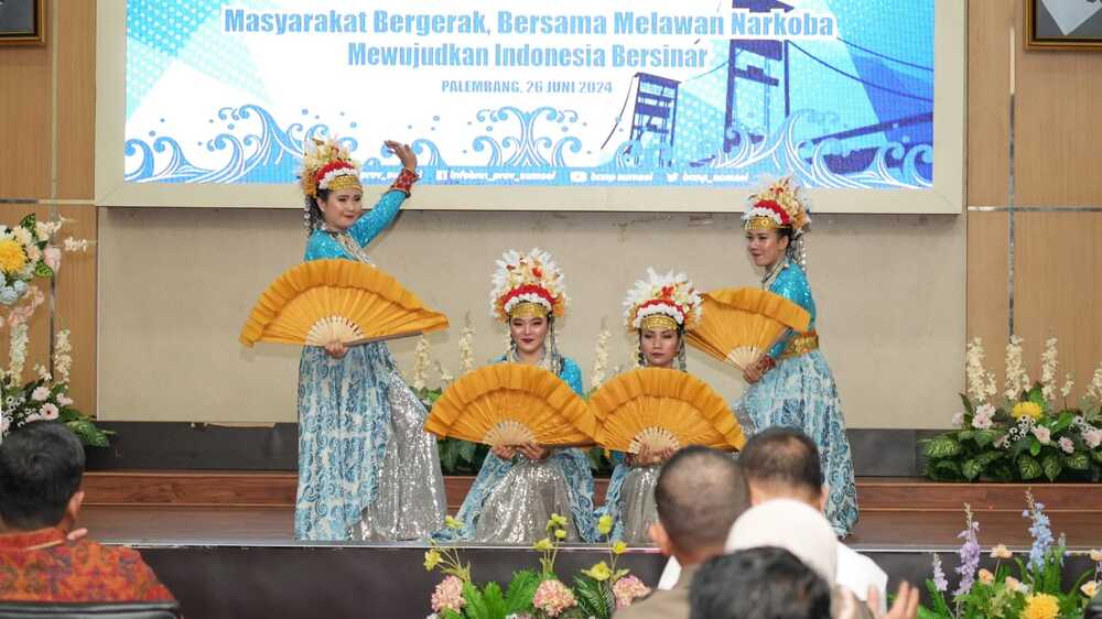  Warga Binaan Lapas Perempuan Palembang Tampil Memukau Peringati Hari Anti Narkotika Internasional