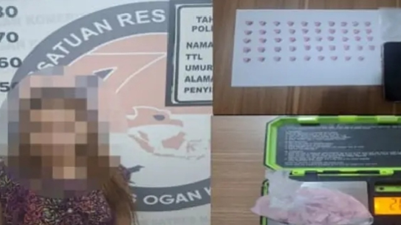 Edaran Narkotika, Wanita Muda di Tulung Selapan OKI Ini Langsung Diamankan Polisi!