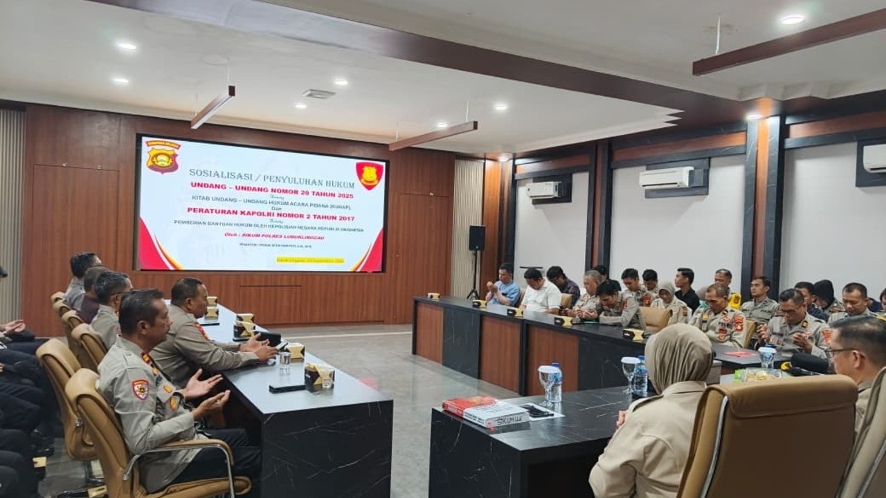 Polres Lubuklinggau Perkuat Pemahaman Penyidik Hadapi KUHAP Baru