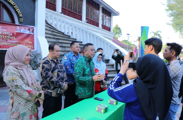 Pemkot Palembang Gencarkan Cinta Sejarah: Museum SMB II Hadirkan Pameran Prangko dan Jumpa Museum