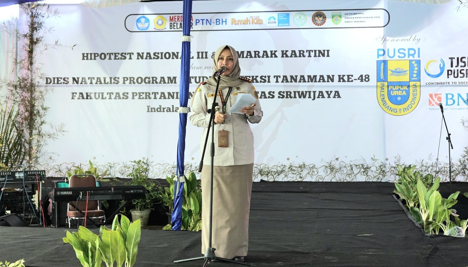 Kepala Karantina Sumsel Soroti Biosekuriti dan Pentingnya Sinergi dalam Orasi Ilmiah di Unsri