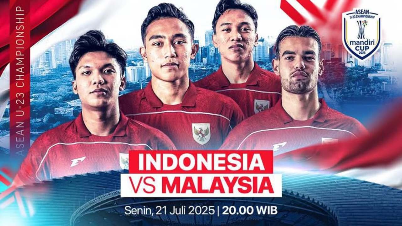 Indonesia U23 vs Malaysia U23 Malam Ini: Laga Penentu AFF U-23 Championship 2025